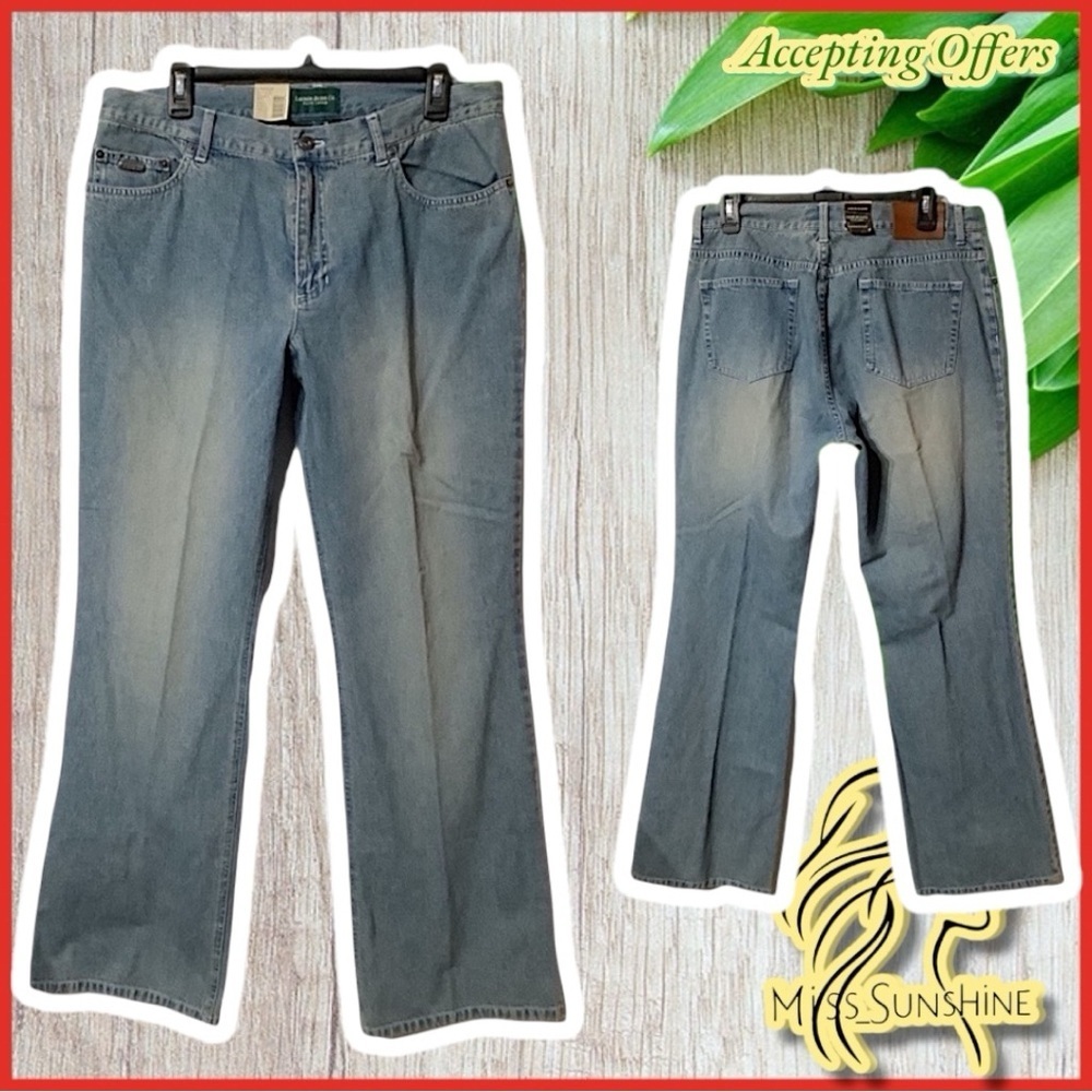 Lauren Jeans Co. NWT - Sz 14 - Ralph Lauren - Glen Canyon straight Jeans